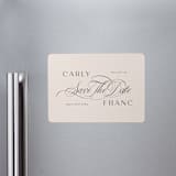 "Soirée" - Save the Dates in Blush by Lori Wemple - Front