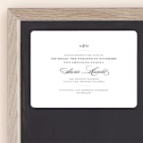 "Charming Go Lightly" - Save the Dates in Feather by danielleb - Front