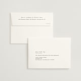 "boxed in" - Save the Dates in Quartz by Jenny Millington - FREE Recipient Addressing