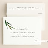 "Botanical Frame" - Save the Dates in Fog by Kate Ahn - FREE Recipient Addressing