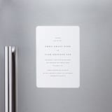 "A Thousand Years" - Save the Dates in Classic White by Design Lotus - Front