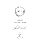 "Antoinette" - Save the Dates in Ivory by lulu and isabelle - Detail