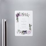 "Garden Stroll" - Save the Dates in Lilac by Creo Study - Front