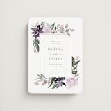 "Garden Stroll" - Save the Dates in Lilac by Creo Study - Magnet Front