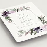 "Garden Stroll" - Save the Dates in Lilac by Creo Study - Detail