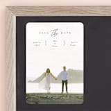 "the announcement" - Save the Dates in Onyx by Kasia Labocki - Front