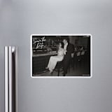 "Corners" - Save the Dates in Cloud by Inkblot Design - Magnet Front