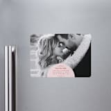 "News!" - Save the Dates in Strawberry by Claudia Orengo - Front