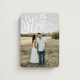 "Love Letters" - Save the Dates in Daisy by Wildfield Paper Co - Magnet Front