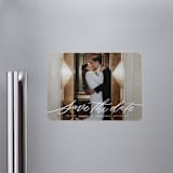 "Daisy" - Save the Dates in Chamomile by Wildfield Paper Co - Front