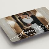 "Daisy" - Save the Dates in Chamomile by Wildfield Paper Co - Detail