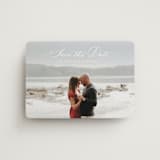 "Enchanted Love" - Save the Dates in Cloud by Ashlee Townsend - Magnet Front