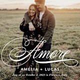 "giorno dell'amore" - Save the Dates in Opal by Erin Hodges - Detail