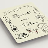 "Vintage Lovers" - Save the Dates in Champagne by Helena Vitto - Detail