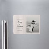 "harrison" - Save the Dates in Blush by Ellen Schlegelmilch - Magnet Front