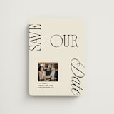 "True Romance" - Save the Dates in Buttercream by Olivia Goree - Front
