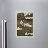 "save.the.date" - Save the Dates in Mint by Lori Wemple - Magnet Front