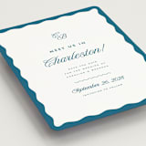 "Meet us" - Save the Dates in Ocean by Kelly Schmidt - Detail