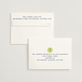 "communiqué" - Save the Dates in Chartreuse by Jennifer Lew - FREE Recipient Addressing