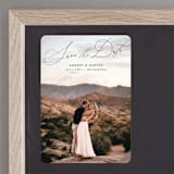 "Smitten" - Save the Dates in Ebony by Nicoletta Savod - Front