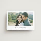 "Daisies" - Save the Dates in Ink by Wildfield Paper Co - Magnet Front