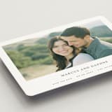 "Daisies" - Save the Dates in Ink by Wildfield Paper Co - Detail