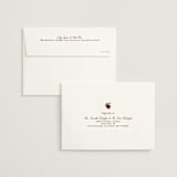 "Love Rests in a Garden" - Save the Dates in Oat by Helena Vitto - FREE Recipient Addressing