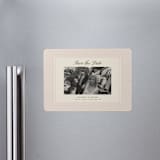 "hayden" - Save the Dates in Blush by Ellen Schlegelmilch - Magnet Front