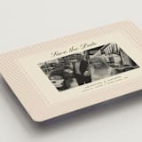 "hayden" - Save the Dates in Blush by Ellen Schlegelmilch - Detail