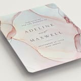 "opalescent" - Save the Dates in Opal by Erin Deegan - Detail