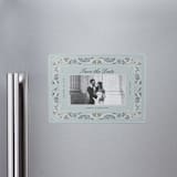 "Romantic Elegance" - Save the Dates in Sky by Ana de Sousa - Magnet Front