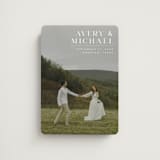 "Hold Tight" - Save the Dates in Ivory by Juneau Designs - Front
