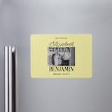 "The Eternal" - Save the Dates in Butter by Helena Vitto - Magnet Front