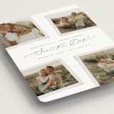 "Gallery Collection" - Save the Dates in Eggshell by Michelle Taylor - Detail