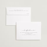 "Gallery Collection" - Save the Dates in Eggshell by Michelle Taylor - FREE Recipient Addressing