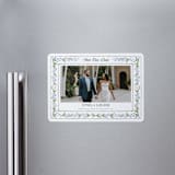 "Vintage Sketched" - Save the Dates in Wisteria by Jenna Holcomb - Front