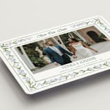 "Vintage Sketched" - Save the Dates in Wisteria by Jenna Holcomb - Detail