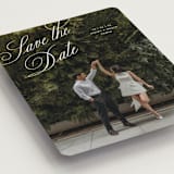 "Enamored" - Save the Dates in Pearl by Pixel and Hank - Detail