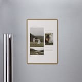 "savour" - Save the Dates in Linen by Bramble Studio - Magnet Front