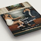 "Manhattan" - Save the Dates in Sugar by Paper Raven Co. - Detail