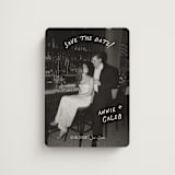 "Lovers" - Save the Dates in Ivory by Stephanie Heinrich Godbout - Front