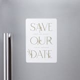 "Endless Summer" - Save the Dates in Ivy by Susan Zinader - Magnet Front