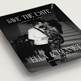 "Gaze" - Save the Dates in Snow by Pixel and Hank - Detail