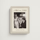 "Sienna" - Save the Dates in Maroon by Pati Cascino - Front