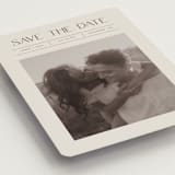 "you and me" - Save the Dates in Mist by Christy Hy Lee - Detail
