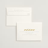 "wavy frame" - Save the Dates in Aqua by Baumbirdy - FREE Recipient Addressing