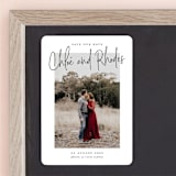 "Signature names" - Save the Dates in Pencil by Stacey Meacham - Front