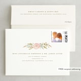 "Floral Vignette" - Save the Dates in Midnight by Kristen Smith - FREE Recipient Addressing