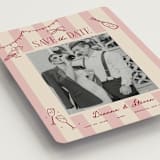 "Thompson" - Save the Dates in Rose by Jennifer Lew - Detail