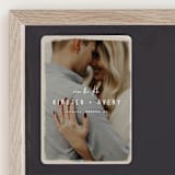 "Kindred" - Save the Dates in Nutmeg by Melissa Egan of Pistols - Front